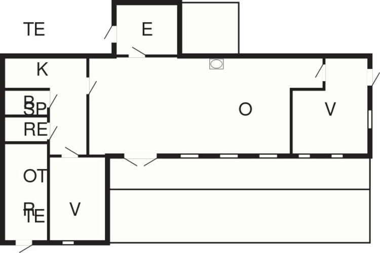 Gezellig strandhuis -- By Traum Ferienwohnungen-Plattegrond