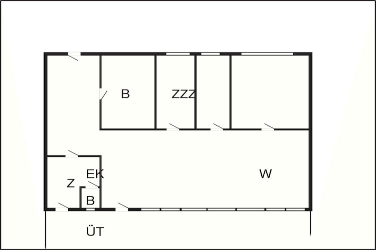 8 persoons vakantie huis in Slagelse-By Traum-Plattegrond