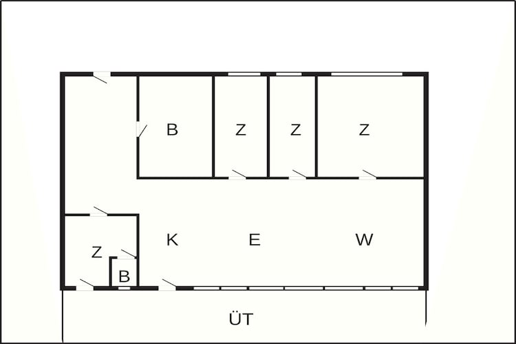8 persoons vakantie huis in Slagelse-By Traum-Plattegrond