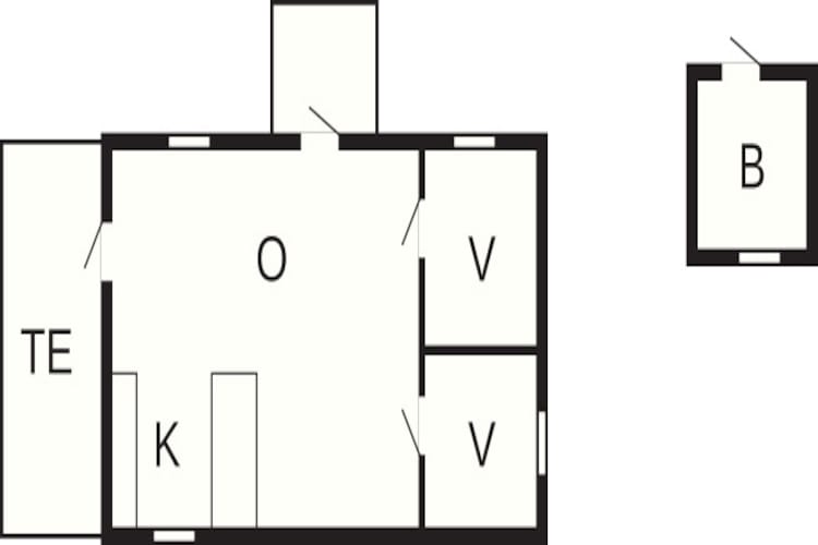 4 person holiday home in BRAÅS-By Traum - Floor plan
