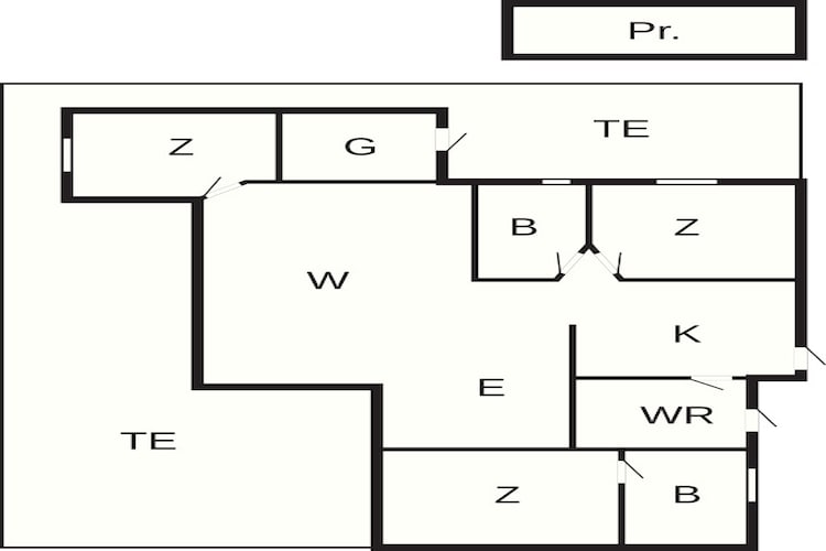 8 persoons vakantie huis in Nexø-By Traum - Plattegrond