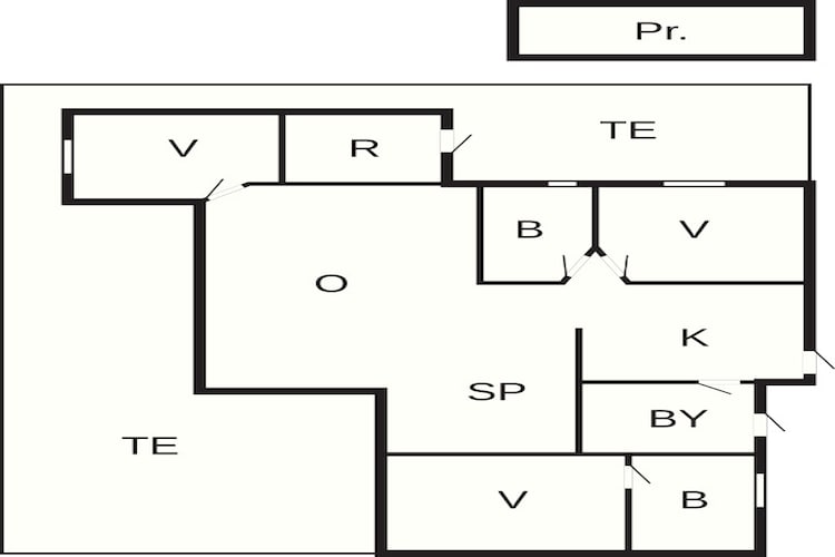 8 persoons vakantie huis in Nexø-By Traum - Plattegrond