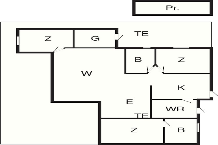 8 persoons vakantie huis in Nexø-By Traum - Plattegrond