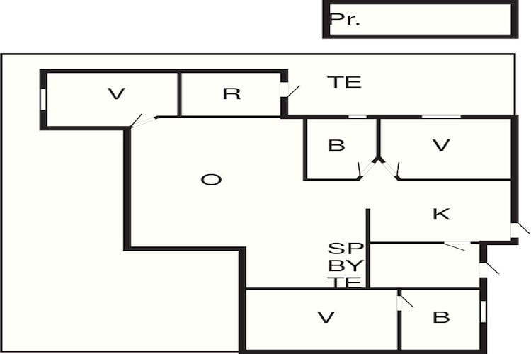 8 persoons vakantie huis in Nexø-By Traum - Plattegrond