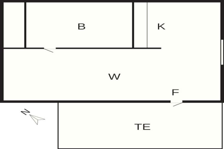 2 persoons vakantie huis in STRÖMSTAD-By Traum-Plattegrond