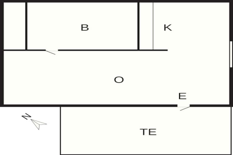 2 persoons vakantie huis in STRÖMSTAD-By Traum-Plattegrond