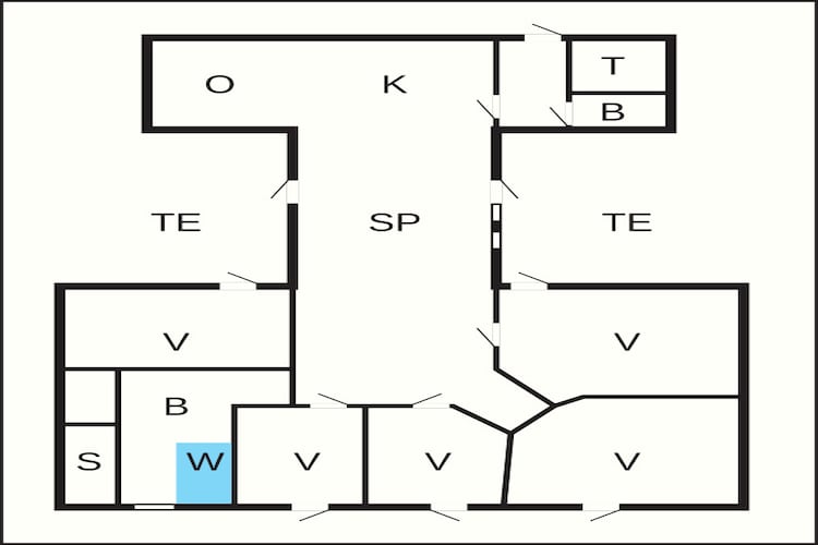 10 persoons vakantie huis in Harboøre-By Traum-Plattegrond