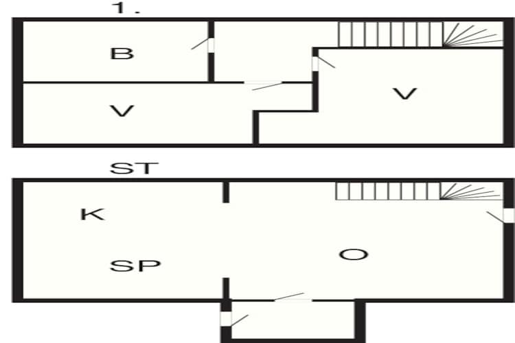 5 persoons vakantie huis in Rømø-By Traum-Plattegrond