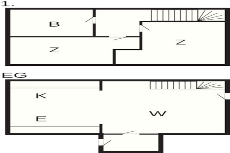5 Personen Ferienhaus in Rømø-By Traum - Grundriss