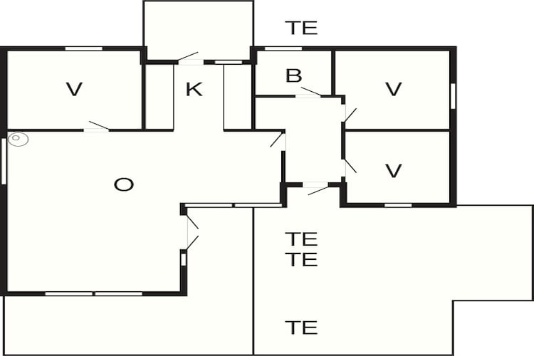 6 persoons vakantie huis in Rømø-By Traum-Plattegrond