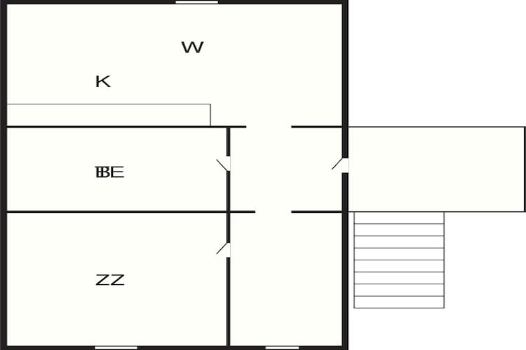 4 persoons vakantie huis in Rømø-By Traum-Plattegrond