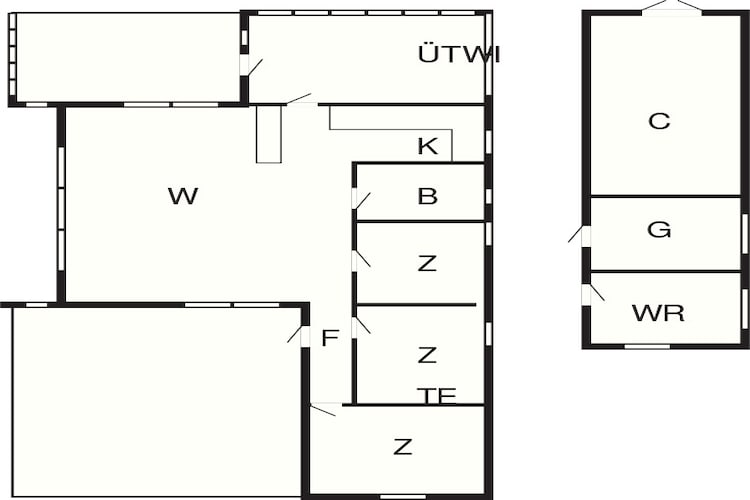 5 persoons vakantie huis in Sæby-By Traum-Plattegrond