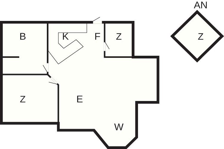 8 persoons vakantie huis in Ebeltoft-By Traum - Plattegrond
