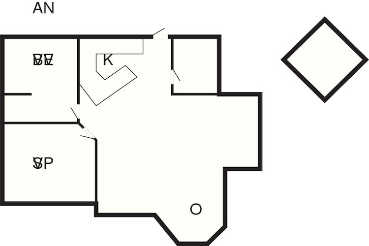 8 persoons vakantie huis in Ebeltoft-By Traum - Plattegrond