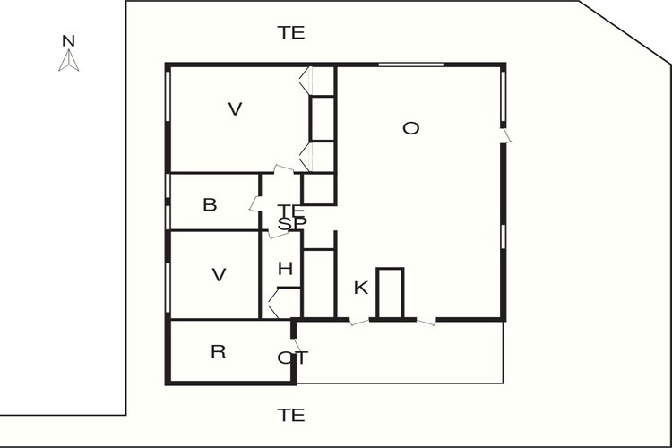 6 persoons vakantie huis in Aabenraa-By Traum-Plattegrond