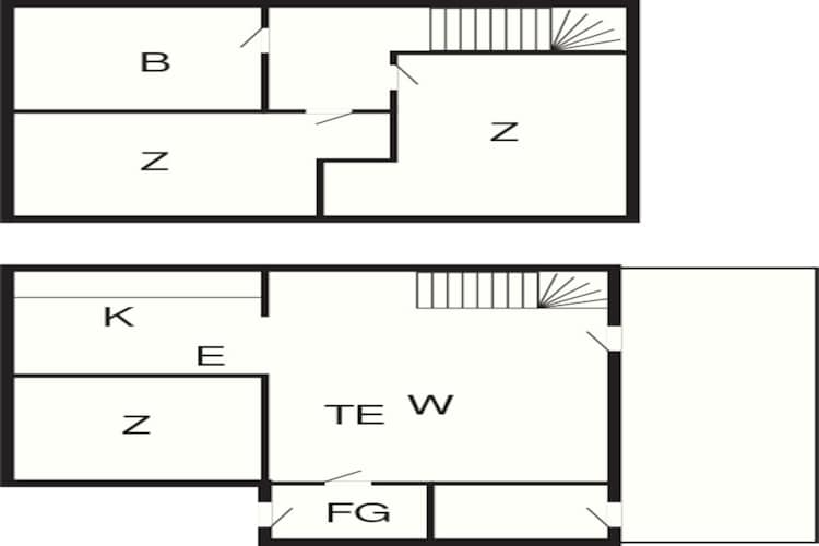 6 persoons vakantie huis in Rømø-By Traum - Plattegrond