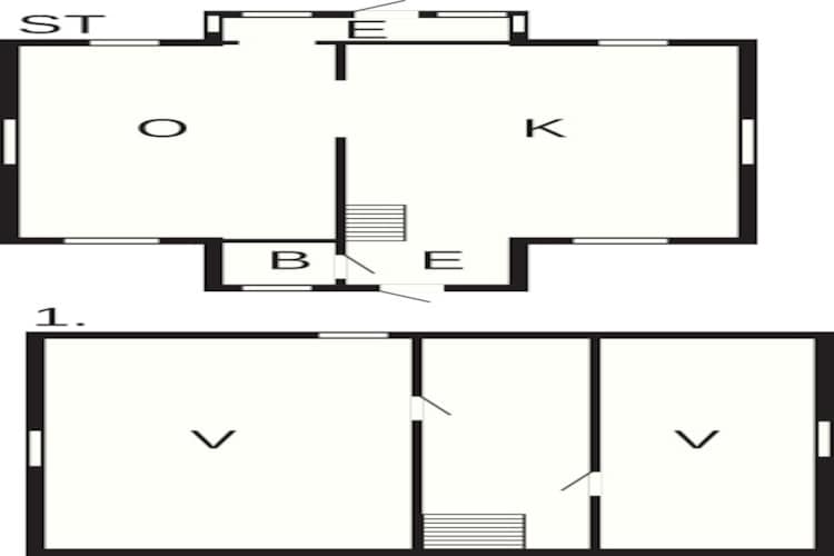 4 persoons vakantie huis in SÖLVESBORG-By Traum-Plattegrond