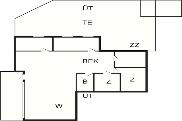 7 persoons vakantie huis in Nexø-By Traum-Plattegrond