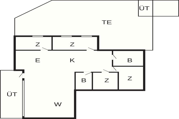 7 persoons vakantie huis in Nexø-By Traum-Plattegrond