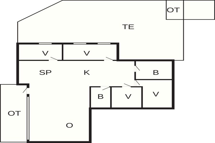 7 persoons vakantie huis in Nexø-By Traum-Plattegrond