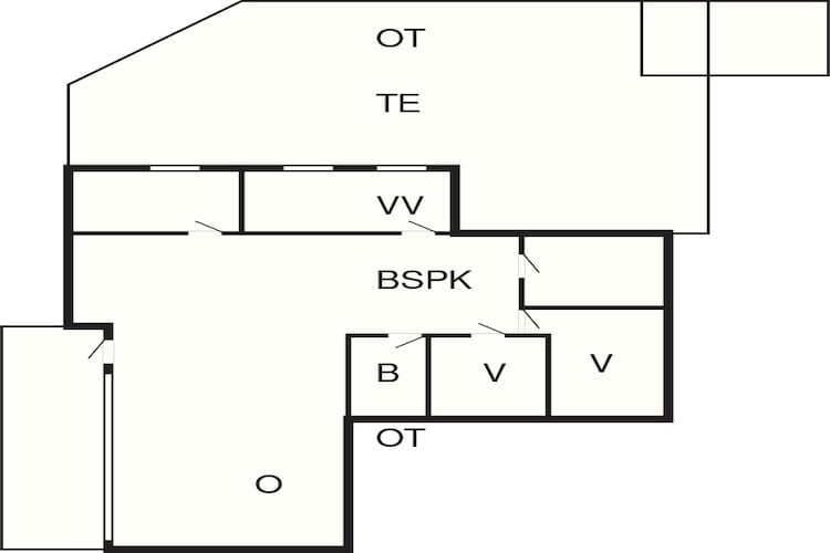7 person holiday home in Nexø-By Traum - Floor plan