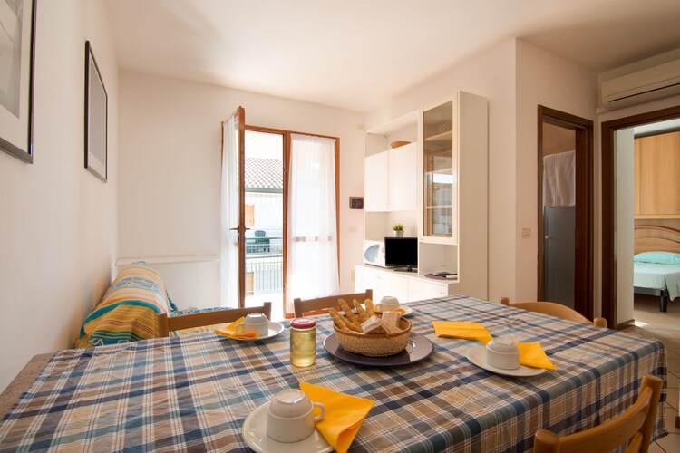 Mooi appartement in Rosolina Mare met gedeeld zwembad
