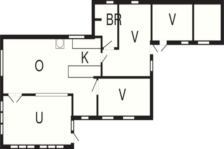 6 persoons vakantie huis in Nykøbing Sj-By Traum-Plattegrond