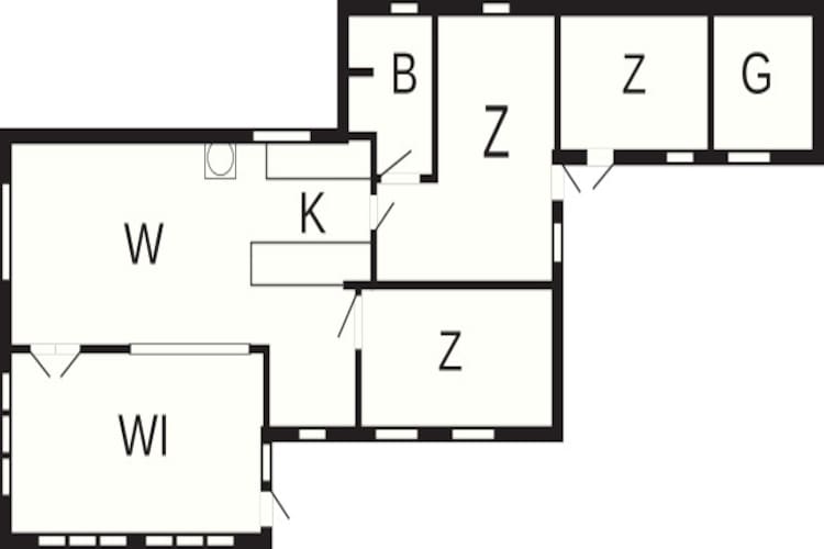 6 persoons vakantie huis in Nykøbing Sj-By Traum-Plattegrond