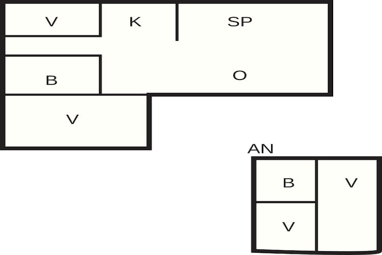8 person holiday home in Nykøbing Sj-Floor plan