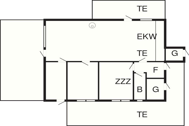 6 persoons vakantie huis in Læsø-By Traum-Plattegrond