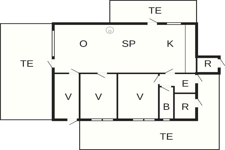 6 persoons vakantie huis in Læsø-By Traum-Plattegrond
