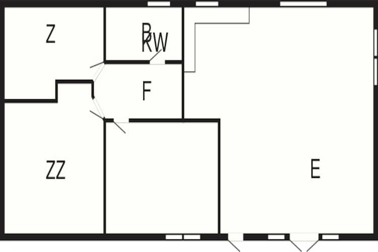 7 persoons vakantie huis in Kirke Hyllinge - Plattegrond