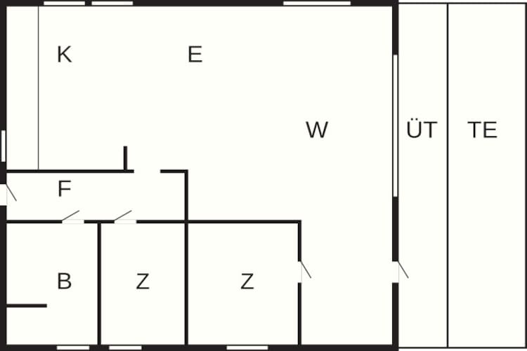 5 persoons vakantie huis in Hejls-By Traum - Plattegrond