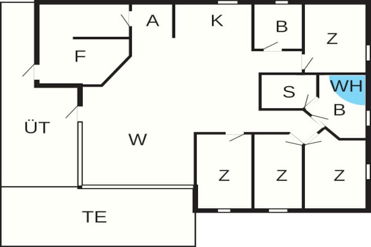 8 persoons vakantie huis in Juelsminde-By Traum - Plattegrond