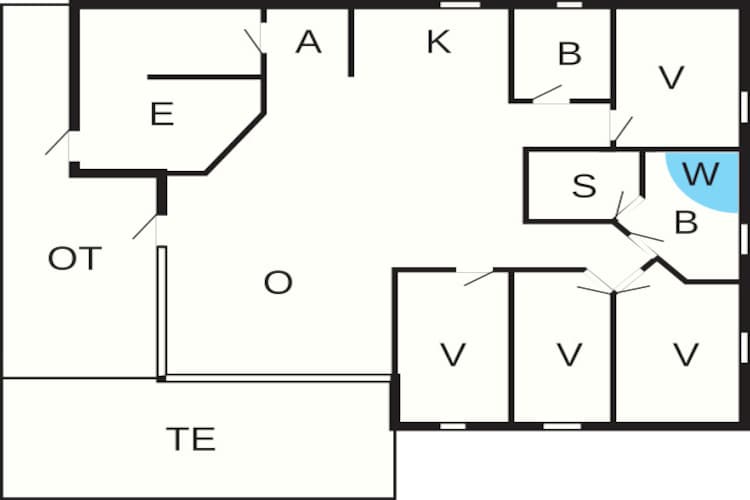 8 persoons vakantie huis in Juelsminde-By Traum - Plattegrond
