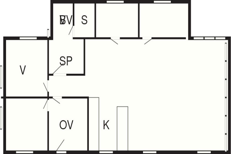 Maison de vacances pour 8 a Dannemare-Plan d'étage