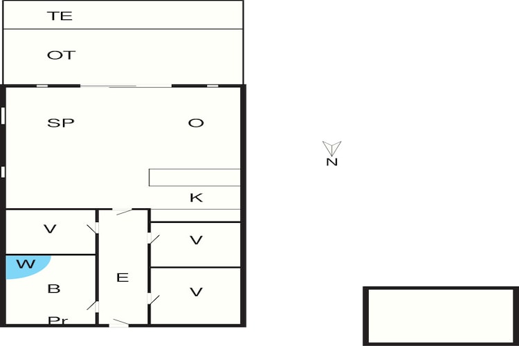 5 persoons vakantie huis in Børkop-By Traum-Plattegrond