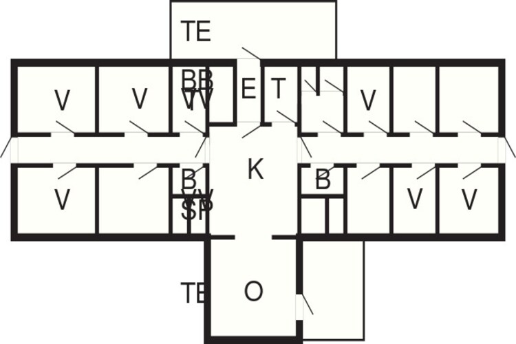 20 person holiday home in Herning-By Traum-Floor plan