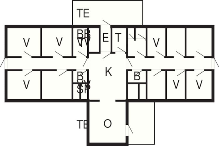 20 persoons vakantie huis in Herning-By Traum-Plattegrond