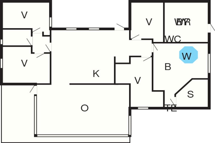 6 persoons vakantie huis in Fårevejle-By Traum-Plattegrond