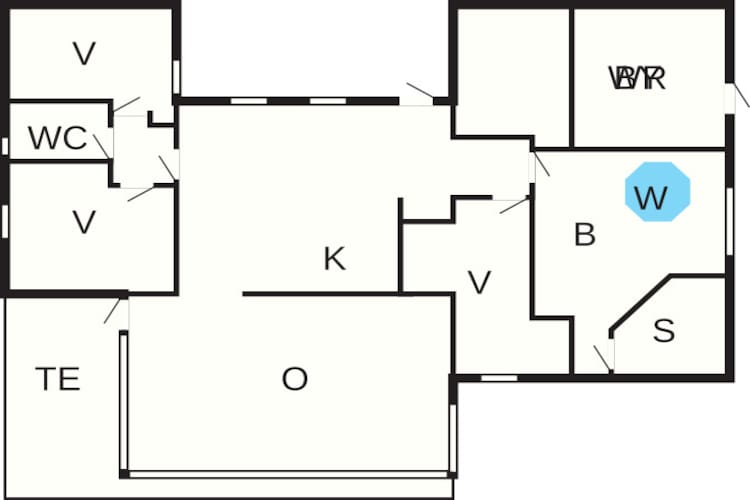 6 persoons vakantie huis in Fårevejle-By Traum-Plattegrond
