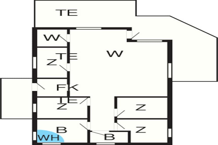 Maison de vacances pour 8 a Nordborg-By Traum-Plan d'étage