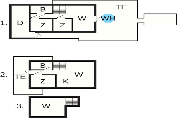 Maison de vacances pour 6 a Urangsvåg-By Traum - Plan