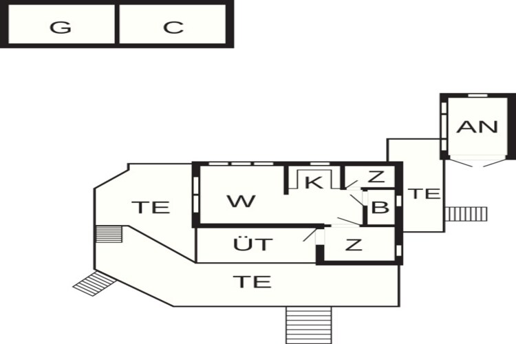 5 persoons vakantie huis in Thyholm-By Traum-Plattegrond