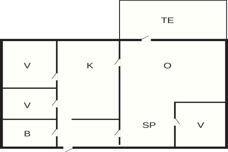 4 persoons vakantie huis in GISLAVED-By Traum-Plattegrond