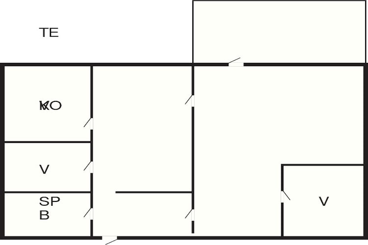 Maison de vacances pour 4 a GISLAVED-By Traum - Plan