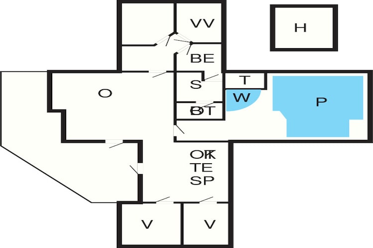 10 persoons vakantie huis in Væggerløse-By Traum-Plattegrond