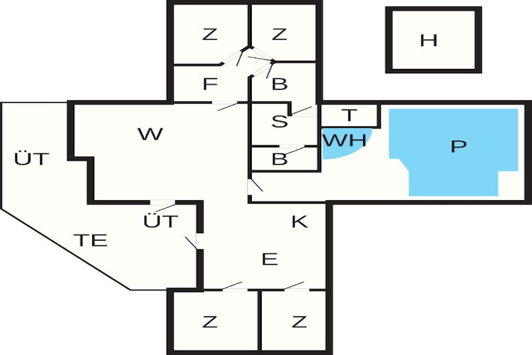 10 persoons vakantie huis in Væggerløse-By Traum-Plattegrond