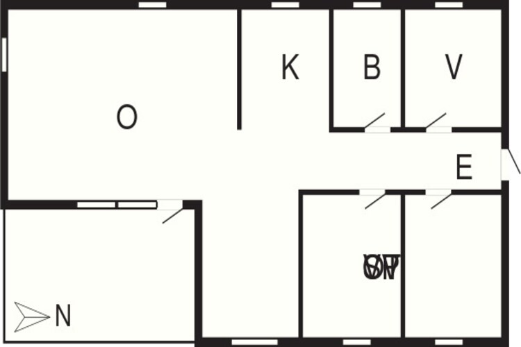 6 persoons vakantie huis in Hals-By Traum-Plattegrond