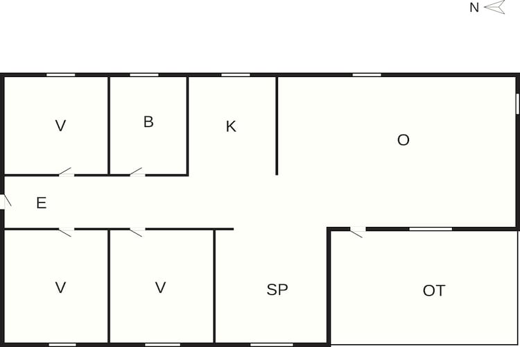 6 persoons vakantie huis in Hals-By Traum - Plattegrond